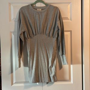 Grey sweater dress!